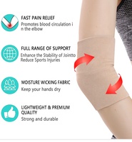 Support de coude respirant à compression pour soulager la douleur, offrant flexibilité et confort pour une utilisation quotidienne et les activités sportives
