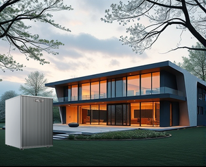Pompe à chaleur eau géothermique/sol électrique personnalisée pour usage domestique industriel économie d'énergie pour hôtels plastique - Product Image 1