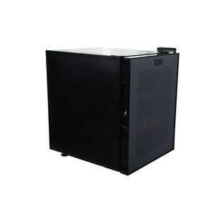 Mini réfrigérateur noir à porte vitrée personnalisé de <span class=keywords><strong>40</strong></span> <span class=keywords><strong>litres</strong></span> bon marché - Product Image 1