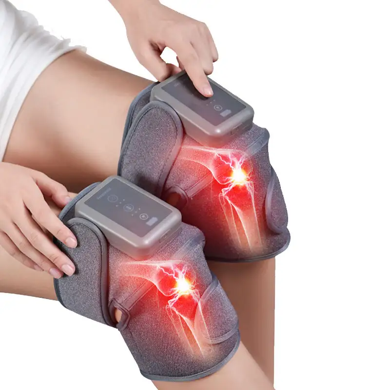 Massaggiatore di riscaldamento per il ginocchio spalla al ginocchio con riscaldamento a gomito massaggiatore portatile per impacchi caldi senza fili per alleviare i dolori articolari