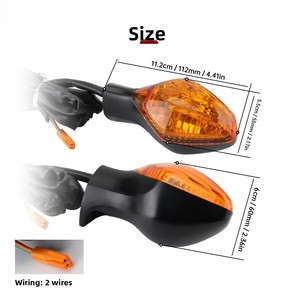 Luz Intermitente Trasera para Motocicleta - Compatible con los Modelos <span class=keywords><strong>NC</strong></span>/700S/750S/750X y CBR <span class=keywords><strong>500</strong></span>/650F, Indicador LED Universal - Product Image 3