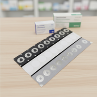Échantillon Gratuit d'Étiquette NFC Pharmaceutique Anti-Contrefaçon, Autocollant de Sécurité Inviolable pour l'Authentification des Médicaments