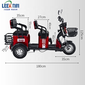 2023 New Tricycles 3 <b>Wheels</b> Passenger Tricycles Three <b>Wheel</b> for Adult - Product Image 3