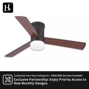 Ventilador de Techo Moderno de 52 Pulgadas con Luz, Silencioso, ABS, Conversión de Frecuencia, Control Remoto, Fuente de Alimentación Eléctrica, Caja Metálica, Estándar Estadounidense - Product Image 6