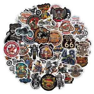 Nuevo Paquete de 50 Pegatinas Divertidas y Modernas con Logotipo de Marca, Diseño de Gorila y Mono, Vinilo PVC Impermeable con Acabado Brillante, Recortadas, para Decoración Navideña - Product Image 5