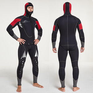 Smart-traje de <span class=keywords><strong>neopreno</strong></span> para hombre, traje de <span class=keywords><strong>neopreno</strong></span> de 5mm, conjunto de 2 piezas de <span class=keywords><strong>cuerpo</strong></span> completo de manga larga para buceo, 5MM - Product Image 4
