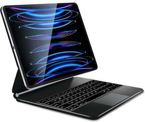 Clavier Smart Trackpad sans fil Clavier magique magnétique pour <span class=keywords><strong>iPad</strong></span> 10e génération Pro 11 12.9 2022 2023 Air 4 <span class=keywords><strong>5</strong></span> Magic Keyboard - Product Image 1