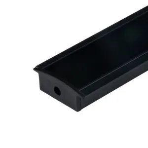 高品質LEDプロファイル陽極酸化アルミニウム合金ヒートシンクは、ディフューザーでLEDストリップを保護します