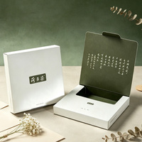 Boîte carrée UV personnalisée avec logo imprimé, emballage de luxe en carton recyclé écologique de qualité supérieure pour présentation en magasin et occasions spéciales