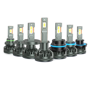 Xe Led Đèn Pha H7 H4 H3 H11 9005 9006 CANBUS đầu đèn công suất cao đôi đồng Fan làm mát 100 Walt 11000lm - Product Image 2