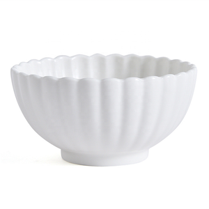 Juego de Platos de Cerámica Vintage con Diseño de Crisantemo, Color Blanco Sólido, para <span class=keywords><strong>Cena</strong></span>, Frutas, Ensaladas, Pasteles, Filetes - Product Image 6