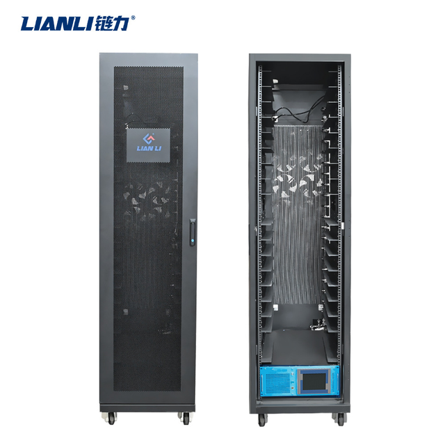 LIANLI 48U Heavy Duty Air-Liquid Hybrid Cooling Server Cabinet for Data Center AI High-Density GPU Computing Clusters