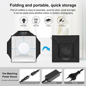 Profesyonel Katlanabilir Işık Kutusu PULUZ 40cm <span class=keywords><strong>X</strong></span> 40cm <span class=keywords><strong>X</strong></span> 40cm 16"x16 Fotoğraf Stüdyo Kutusu Takı Fotoğrafçılığı Aksesuarları için - Product Image 5