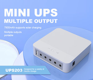 Sistemas de Alimentación Ininterrumpida (UPS), Mini UPS para Router y Módems, Mini UPS en Línea, Alimentación de Respaldo de CC 12v 9v 5v - Product Image 4