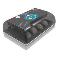 Incubateur d'œufs de poussins entièrement automatique HHD pour usage domestique, capacité 12 œufs, avec éclosoir, à vendre