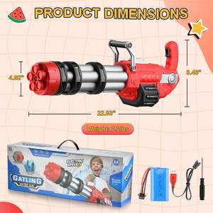 Hot Verkopen Hoge Druk 1000 Cc Elektrische Waterpistool Blaster Soaker Zomer Squirthooter Pistool Speelgoed Automatisch Waterpistool Voor Kinderen - Product Image 4