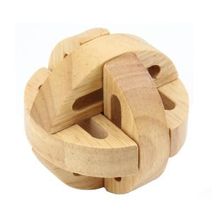 <span class=keywords><strong>Set</strong></span> <span class=keywords><strong>di</strong></span> puzzle con serratura in legno, giocattolo educativo 3D per bambini dagli 8 ai 13 anni, blocchi <span class=keywords><strong>di</strong></span> costruzione fatti a mano, Kongming Lock - Product Image 5