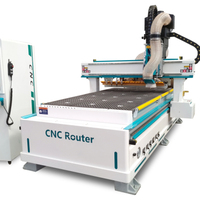 Machine de découpe du bois automatique GJ- 1325, routeur ATC cnc, outil pour le travail du bois