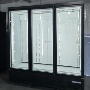 Congelador Comercial Vertical con Puerta de Vidrio Refrigerado por Aire para Supermercado - Product Image 1