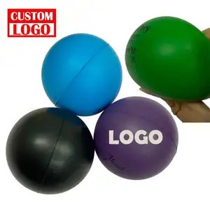 High Quality Wholesale Cheap Custom Stress Relieving Squeez Gift Adults Foam Ball With Logo