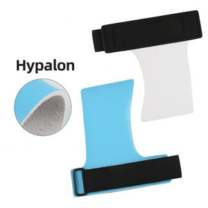 Hypalon Grips Guantes antideslizantes Guantes de Palma de silicona azul para protección de levantamiento de pesas Almohadillas esponjosas protegen la muñeca - Product Image 1