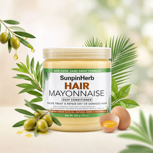 Acondicionador Profundo para Cabello Seco, Rizado y Encrespado, Africa's Best Originals Hair Mayonnaise, Cuidado Hidratante para Cabello Natural - Product Image 1