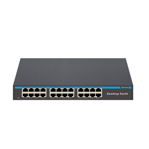 Desktop <b>Switch</b> 24 Port Gigabit Ethernet Metal Case Non PoE VLAN Support For Office <b>Network</b> - Product Image 1