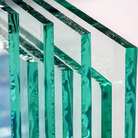 Verre trempé brut 2mm-19mm, solide, transparent, dimensions personnalisées, usage industriel