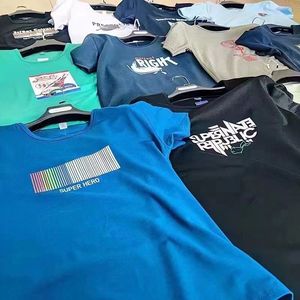 2023 <span class=keywords><strong>Hot</strong></span> Factory Direkt verkauf Herren T-Shirt 100% Baumwolle <span class=keywords><strong>Oem</strong></span> Designs Brief gedruckt Casual Shirts für Herren - Product Image 1