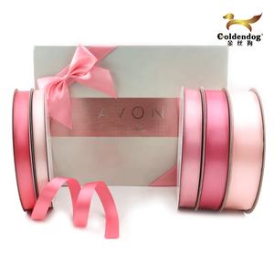 Mafolen ม้วนริบบิ้นผ้าซาตินส่าหรี,ริบบิ้นโพลีเอสเตอร์100% สีชมพูแวววาวสำหรับเชือกผูกรองเท้า - Product Image 2