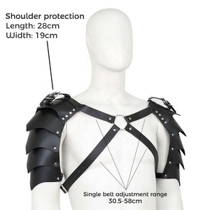 Arneses de Cuero PU para Hombro, Estilo Gótico Vintage, Accesorios de Cosplay de Armadura Medieval para Guerreros y Caballeros, Juguetes Sexuales - Product Image 2