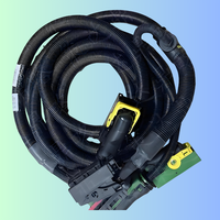Kabel Sasis Mesin Teknik Konduktor Tembaga Sensor Harness IP67 240V Tahan Semprotan Garam Tahan Abrasi EM05