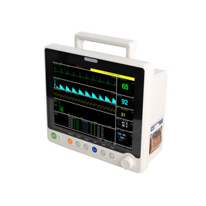 Équipement vétérinaire UTECH PM6800V Moniteur de signes vitaux multiparamètres vétérinaires avec écran de grande taille de 15 ''alimenté par batterie - Product Image 3