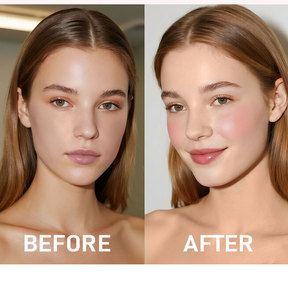 Rubor en Crema Mineral Líquido para Mejillas y Ojos, Acabado Mate Ligero de Larga Duración, Maquillaje Hidratante para Todos los Tonos de Piel - Product Image 4