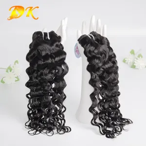 Extensão de cabelos encaracolados italianos, pacotes diferentes de 40 polegadas de cabelo encaracolado, extensão de cabelo com cutícula 20 polegadas