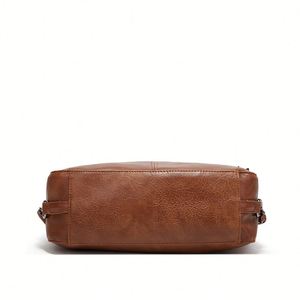 Dropshipping Shopify Stone Washed Leather Hobo <b>Purses</b> for Women Soft Top Handle Shoulder Bag with Wallet 3PCS Set - Product Image 6