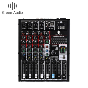 GAX-GB6 99 các loại DSP Effector 6-kênh USB âm thanh Mixer cho DJ Sân khấu - Product Image 1
