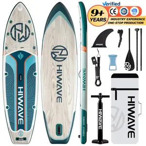 2024 Style chaud en bois Sup Paddle Board gonflable Stand Up Paddle Boards bois Supboard avec tous les accessoires