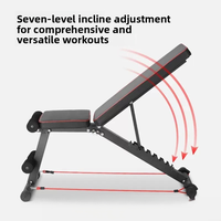 Banc de musculation, Chaise de fitness, Planche d'inversion, Chaise d'inversion à dossier, Appareil de redressements assis, Appareil d'exercices abdominaux, Très grande taille, Unisexe