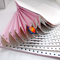 Papel de copia sin carbón de forma continua de alta calidad, 240x280mm, calidad compatible con ordenador, otro papel de oficina