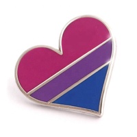 Insignes d'épinglettes en métal 2D imprimés de logo personnalisé pour le thème de l'amour Techniques de peinture d'écran sur soie UV décalées promotionnelles pour Love Gif