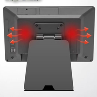 Sistema POS Todo en Uno de 15.6 Pulgadas, Terminal de Facturación con Pantalla Táctil de 10 Puntos, Caja Registradora con Sistema Operativo Android/Windows, NFC, Wi-Fi 6, 8GB