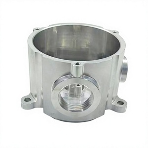Pièces de boîtier de soupape en alliage d'aluminium usinées CNC 5 axes de haute précision, sur mesure, pour équipement hydraulique circulaire - Product Image 2