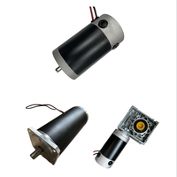Moteur CC à Balais de Bonne Qualité, Taille 30-110mm, Personnalisable, Couple Élevé, 12V 24V 36V 48V 60V 220V, 15W 50W 100W 200W 300W 500W 1000W