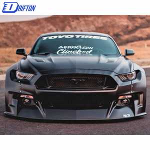 Nuevo Kit de Parachoques de Fibra de Carbono Estilo CHINCHED de Drifton para Mustang ZG 2015-2023, Instalación con Tornillos - Product Image 3