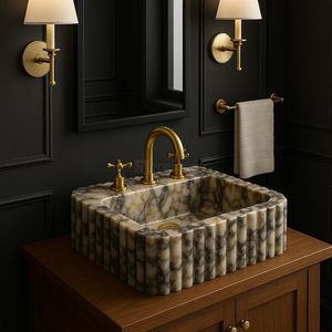 Раковина Newstar Calacatta из мрамора - Product Image 6