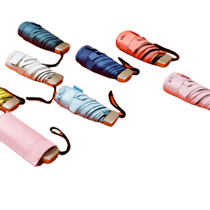 Tia cực tím <span class=keywords><strong>mini</strong></span> 5-out 8-Lip uv-proof ô viên nang sản xuất hàng loạt Lady gấp ô <span class=keywords><strong>mini</strong></span> móc <span class=keywords><strong>3</strong></span> gấp ô - Product Image 1