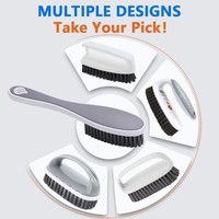 Brosse de nettoyage pour chaussures blanches, brosse à poils doux pour vêtements et chaussures, entretien ménager