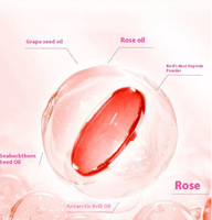Huile Essentielle d'Extrait de Rose 100ml Vitamines Polyphénols Extrait Végétal Extraction par Solvant Bouteille