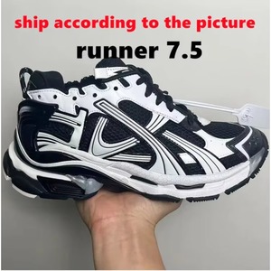 Chaussures de course de luxe à semelle en caoutchouc amortissante, rehaussantes, à lacets, pour la marche, chaussures de sport décontractées pour hommes, baskets de créateur pour hommes - Product Image 6